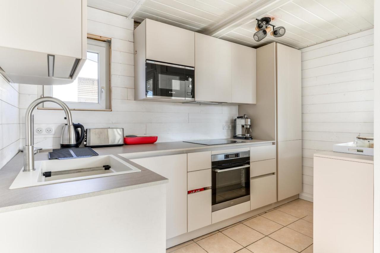 Chalet Grazel - Pour 6 A 200M De La Plage 格吕桑 外观 照片